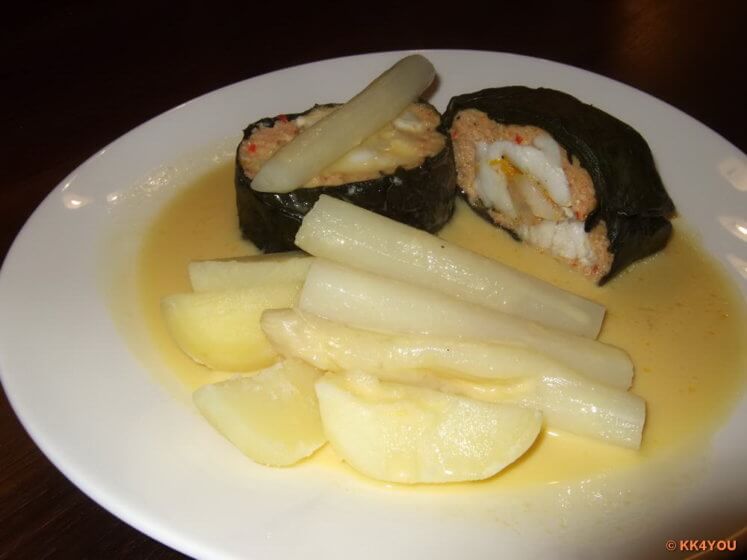 Mangold-Edelfischroulade