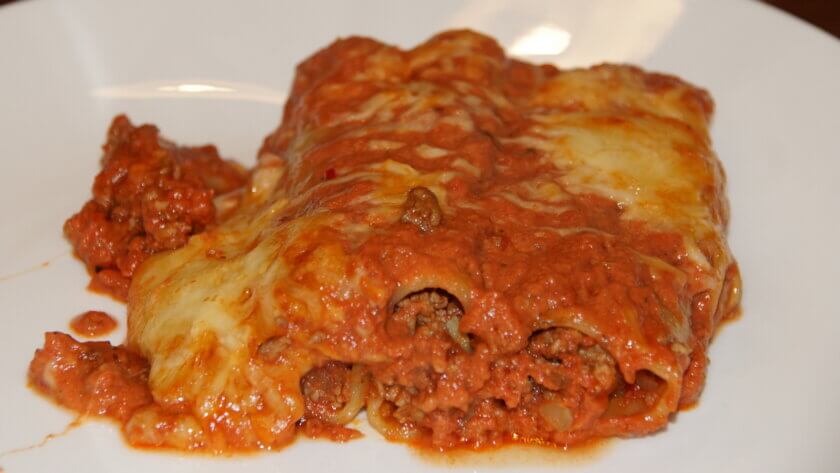 Cannelloni Bolognese