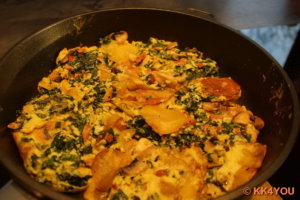 Tortilla frisch aus dem Ofen