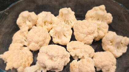 Röschen vom Kohl schneiden