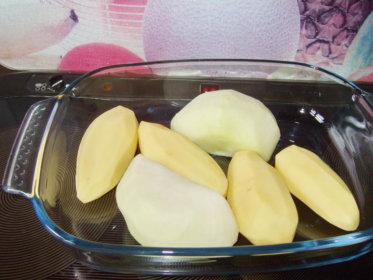 Zutaten Kartoffeln und Kohlrabi