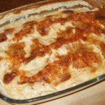 Kartoffelgratin mit Kohlrabi