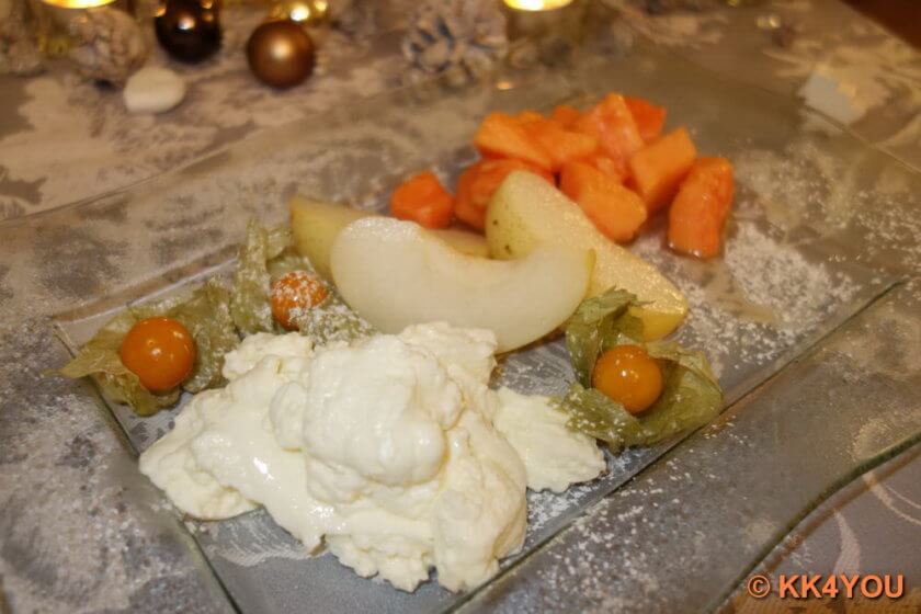 Limettencreme mit frischen Früchten - CUISINE4YOU