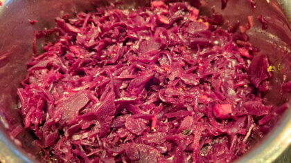 Rotkohl aus dem Glas