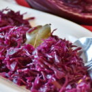 Rotkohl aus dem Glas verfeinern Rotkohl