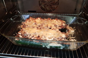 Überbackene Zucchini -Im Ofen goldraun backen